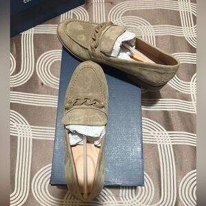 Cole Haan Suede Tan Loafers